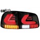FEUX TOUAREG VW type LEXUS LEDS CARDNA 02-10 Noir Fumé