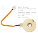 CAPTEUR D'ANGLE DIRECTION ASSISTEE FIAT PUNTO NUOVA 500 OPEL CORSA (ORANGE Cx Blanc, Remplace le Violet) : CAPTEUR DE COUPLE DE DIRECTION ASSISTÉE (Orange Cx Blanc en remplacement du modèle Violet)
Pour FIAT GRANDE PUNTO, NUEVO...